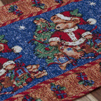 Τραβέρσα Χριστουγεννιάτικη D005 33X160 Blue